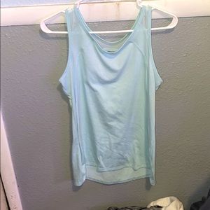 Light blue tank top